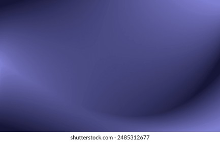 Abstract gradient background of glossy blue colors. beauty curved shape composition illustration art for banner, poster, brochure, digital, web, page, surface, decoration, advertising, backdrop