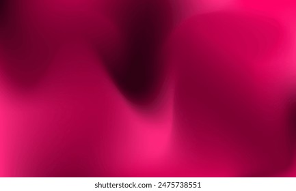 Abstract gradient background of glossy pink colors. beauty curved shape composition illustration art for banner, poster, brochure, digital, web, page, surface, decoration, advertising, display