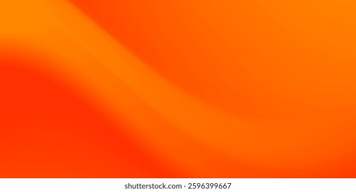 Abstract gradient background of glossy red and yellow colors. beauty curved shape composition illustration art 