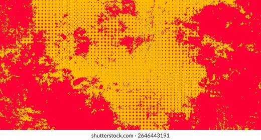 Abstract gradient background of glossy red and yellow colors. beauty curved shape composition illustration art for banner, poster, brochure, digital, web, page, surface, decoration, advertising
