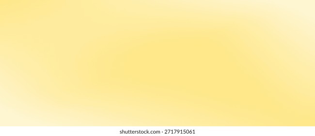 Abstrakter Farbverlauf-Hintergrund in glänzenden gelben Farben. Schönheitsatmosphäre Komposition Illustration Kunst für Banner, Poster, Broschüre, digital, Web, Seite, Oberfläche, Dekoration,