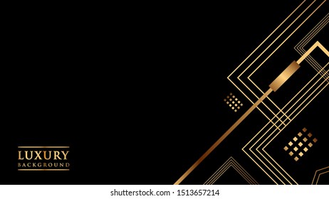 Abstract Gradient background gold color