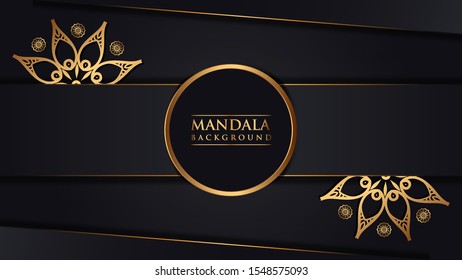 Abstract Gradient background gold color