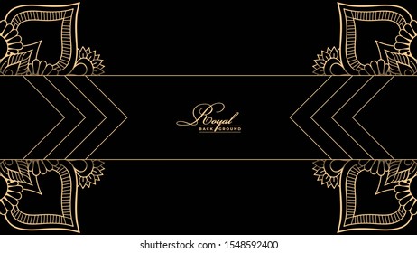 Abstract Gradient background gold color