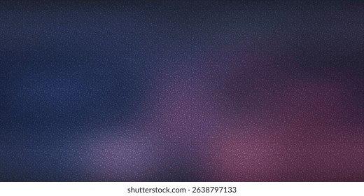 Abstract gradient background with grainy texture in shades of purple and yellow
