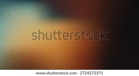 Abstract gradient background with grainy texture featuring blue orange brown and black hues blend together