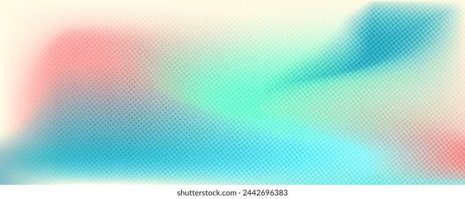 Abstract gradient background with grainy texture.Spring colored soft gradient.
