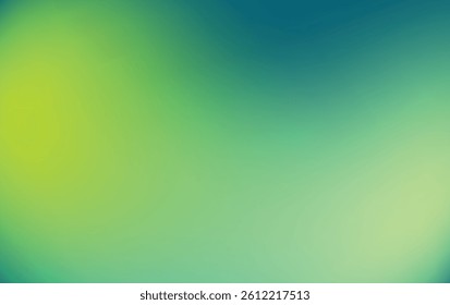 Abstract Gradient Background with Green and Blue Hues