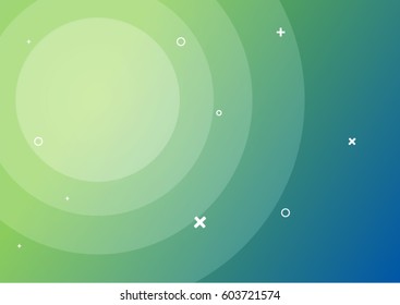 Abstract Gradient Background green and blue, wallpaper Background, vector Background, presentation Background, banner, circles vector art