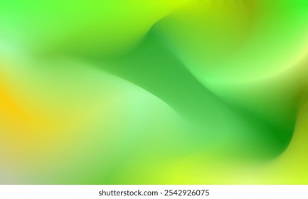 Fondo degradado Abstractas con color verde y amarillo