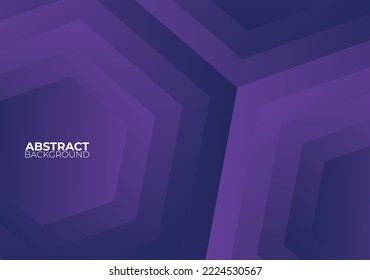 fondo de gradiente abstracto con formas hexagonales
