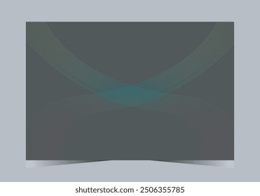 Abstract gradient background with illustration
