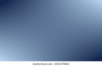 Abstrakte Farbverlauf-Hintergrund-Illustration von kontrastblauen Farbtönen. Hmooth elegante, moderne Vektordesign-Vorlage für Tapete, Banner, Cover, Web, Digital, Dekoration, Broschüre, Poster
