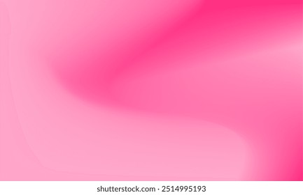 Abstract gradient background of ligh pink color. Beauty curved shape composition illustration art for banner, poster, brochure, digital, web, page, surface, decoration, advertising, header, greeting