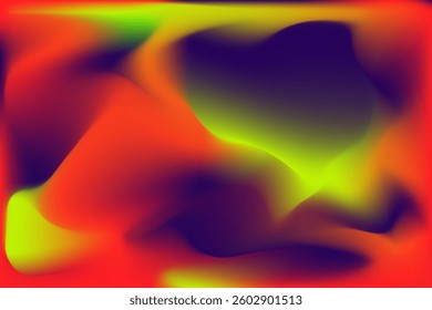 Abstract gradient background. Liquid colorful surface design