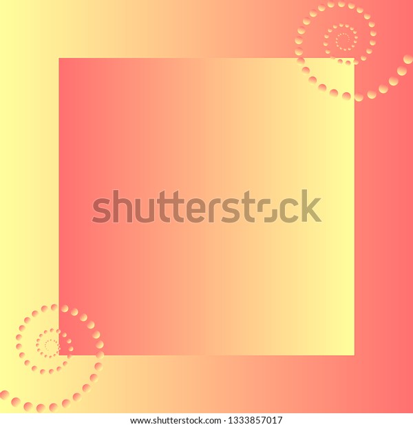 Abstract Gradient Background Magazine Cover Posters Stock Vector