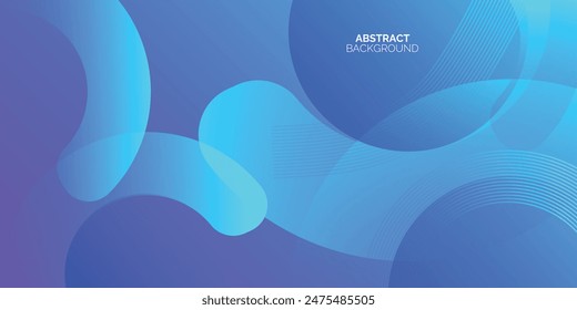 Abstract gradient background. Minimal geometric. Trendy modern design. Futuristic graphic. Suit for poster, flyer, cover, banner, brochure, web. Vector illustration