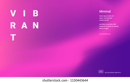 Abstract gradient background. Minimal modern design. Applicable for placards, banners, flyers, presentations, covers and reports. Vector illustration. Eps10 