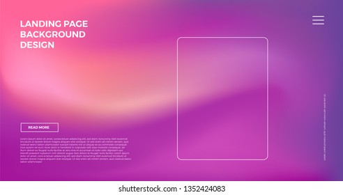 Abstract gradient background. Minimal modern design. 