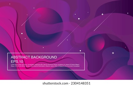 Abstract gradient background. Modern Colorful Liquid Shape and Fluid Background