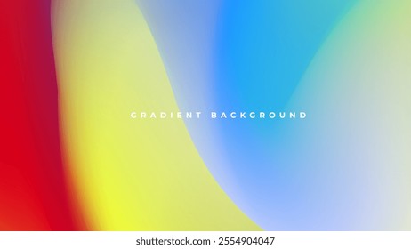 abstract gradient background with modern colorful style