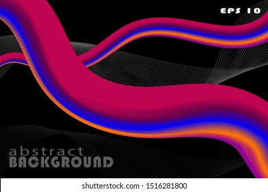 Abstract gradient background with modern geometric dynamic motion style Suitable For Wallpaper, Banner, Background, Card, Book Illustration, landing page,business card,eps 10.