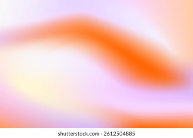 Abstract Gradient Background with Orange and Lavender Colors, Soft and Blurred