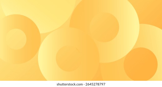 Fondo Abstractas del gradiente naranja y amarillo con el círculo. Fondo moderno, para la Plantilla, Sitio web. Ilustración vectorial