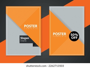 Abstract gradient background with photo space. Suitable for any social media posting