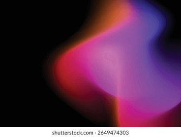 Abstract Gradient Background with Pink, Purple, and Blue Colors