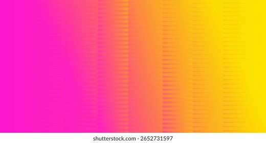 Abstract Gradient Background Pink, Yellow, Horizontal Lines, Vibrant, Colorful, Geometric, Pattern, 