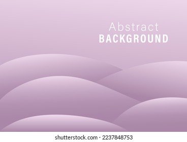 Abstract gradient background, purple gradient color, hill landscape, vector background illustration template for website, banner, poster, backdrop