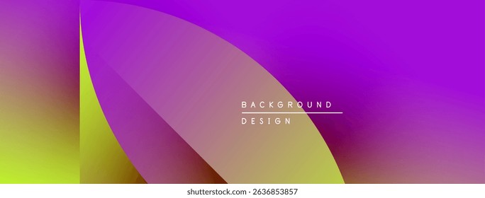 Abstract gradient background. Purple, yellow hues blend smoothly. Minimalist design with text element present. Modern aesthetic.
