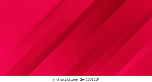 Abstract gradient background red with slash shape ,Minimalist abstract background. Vector eps 10