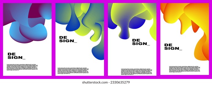 abstrakter Farbverlauf-Hintergrund für Banner, Poster, Design, Vorlage, Flyer, Broschüre, Website usw.