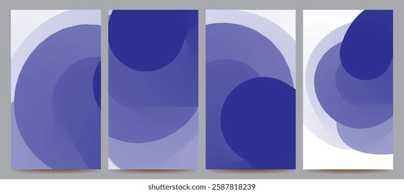 abstract gradient background set for banner, poster, brochurre, flyer, template, design, etc