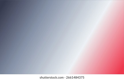 Fundo de gradiente abstrato com tons de branco azul e vermelho para projetos de design modernos e elementos de design gráfico
