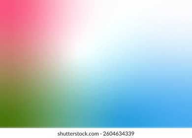 Abstract gradient background showcasing vibrant hues of red, green, and blue