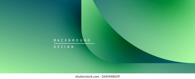 Abstract gradient background. Smooth color transitions, layered shapes create modern design. Minimalist aesthetic, suitable for digital projects.