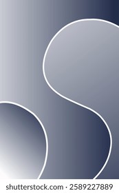 Abstract gradient background with smooth curved shapes and a modern design. Soft color transitions and reflective surfaces create a futuristic, minimalist aesthetic