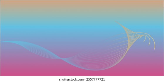 Abstract gradient background with smooth transitions and vibrant colorful shades  
