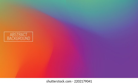 abstract gradient  background. Soft Color trendy, Modern screen Colorful vector, Nature backdrop. illustration for graphic design, banner, poster, mobile app, dynamic cover, blurred Abstract bright
