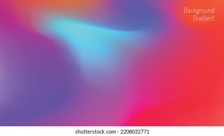 abstract gradient  background. Soft Color trendy, Modern screen Colorful vector, Nature backdrop. illustration for graphic design, banner, poster, mobile app, dynamic cover, blurred Abstract bright