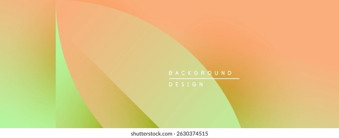 Fundo de gradiente abstrato. As cores suaves se misturam, criando transições suaves. Design minimalista com sobreposição de texto. Estética moderna.