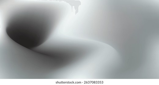  abstract gradient background with soft flowing curves and dark-to-light transitions, elegant and modern artistic design. EPS 10