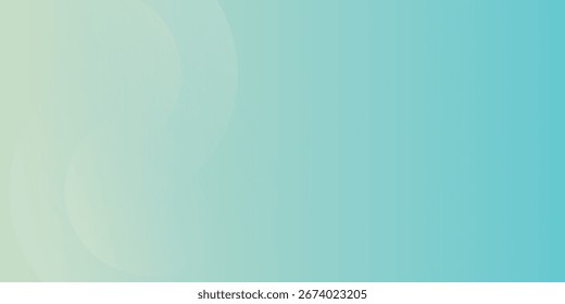 An abstract gradient background in soft green and turquoise, featuring subtle overlapping circle shapes. Perfect for banners and business backgrounds.