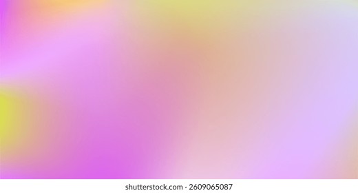 Abstract Gradient Background with Soft Pastel Colors purple, yellow, for Design Use