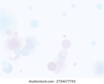 Abstract gradient background with soft pastel hues, subtle halftone dots, and blurred circles, evoking a serene, modern aesthetic for design