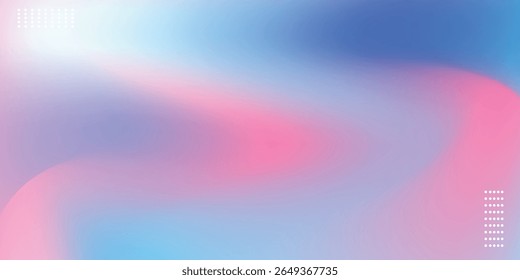 Abstract gradient background in soft pink and blue colors. Perfect for modern and minimalist designs.