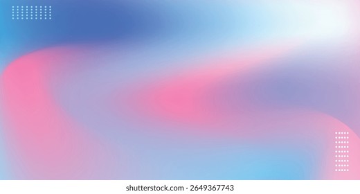 Abstract gradient background in soft pink and blue colors. Perfect for modern and minimalist designs.